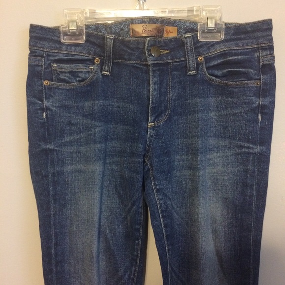 Vintage Paige Jeans Size 27 Premium Denim Skyline Made in USA - Picture 2 of 11